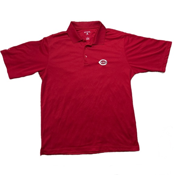 Cincinnati Reds Men’s Red Polo - Picture 5 of 8